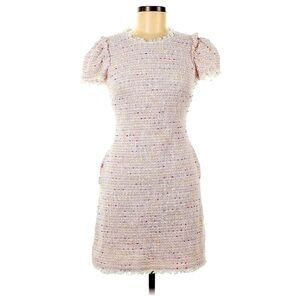 Kate Spade Flutter Sleeve Tweed Dress